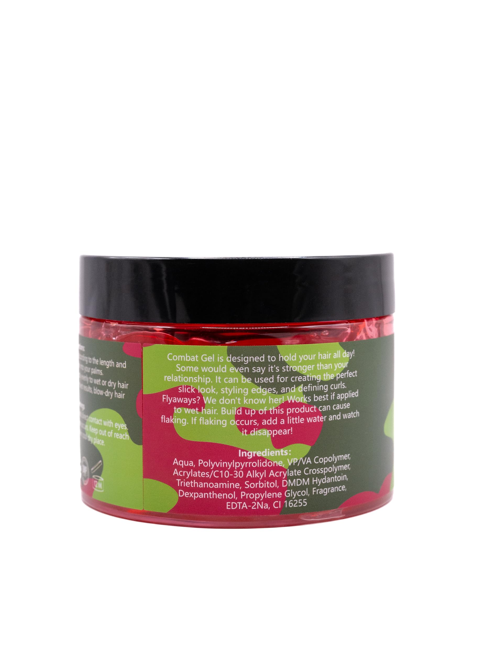 Combat Gel Extreme Hold Hair Gel – Alcohol-Free, Watermelon (250 ML)