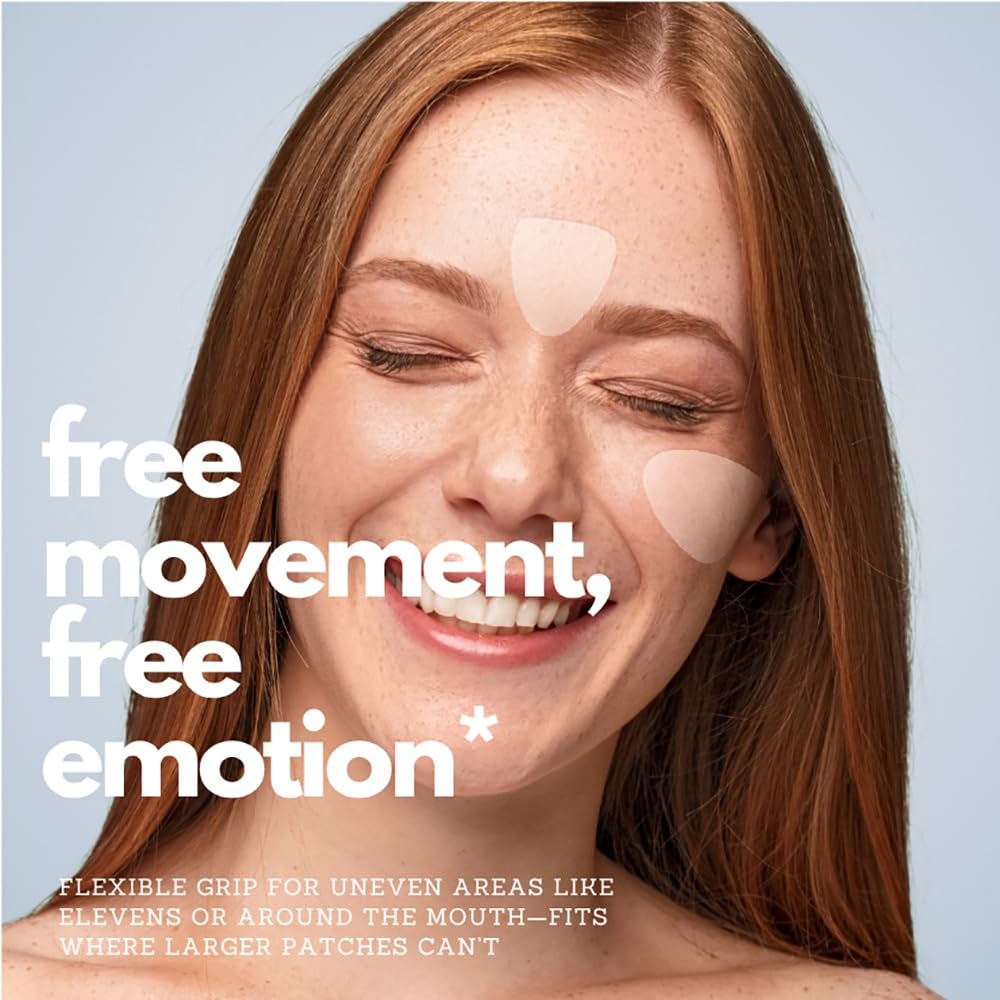 Comfordent Triangle Wrinkle Patches – 80 Tapes for Overnight Fine Line Appearance Smoothing