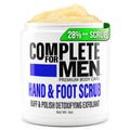 COMPLETE FOR MEN Hand & Foot Scrub – Exfoliating Sugar Scrub for Dry Skin