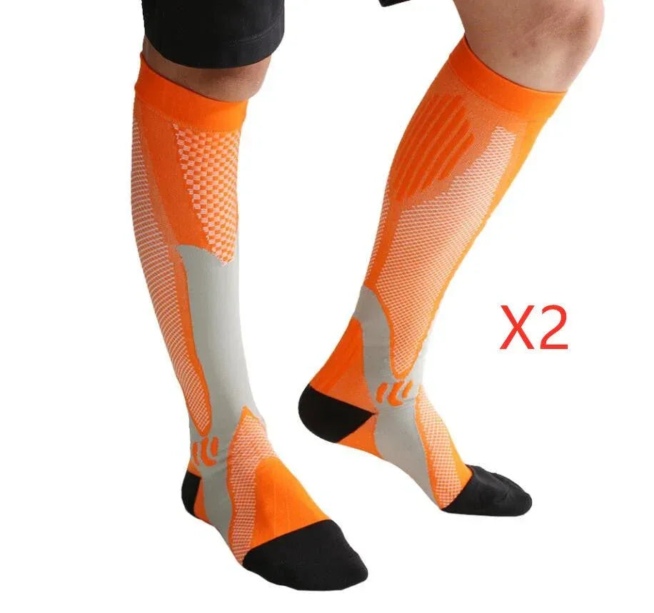 Compression Socks UK For Men & Women – Graduated Athletic Fit for Running & Travel