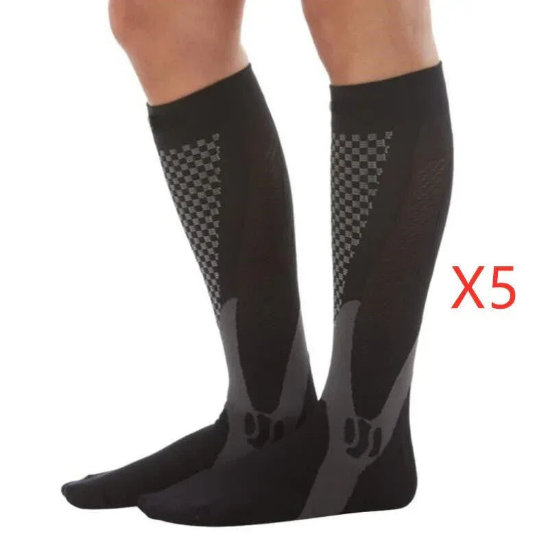 Compression Socks UK For Men & Women – Graduated Athletic Fit for Running & Travel