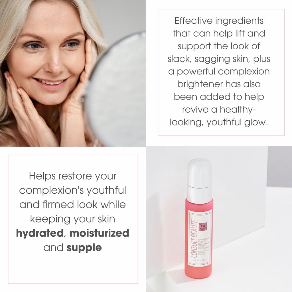 Consult Beaute Champagne Beaute Lift Firming 2-Piece Set with Niacinamide – Serum & Moisturizer