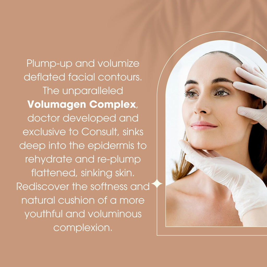Consult Beaute VOLUMAGEN Volumizing Collagen Cream – Hydration & Elasticity, 1.7 oz