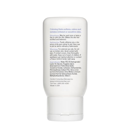 CONTROL CORRECTIVE Calming Balm for Sensitive Skin – Gentle, Nourishing Moisture, 2.5 oz