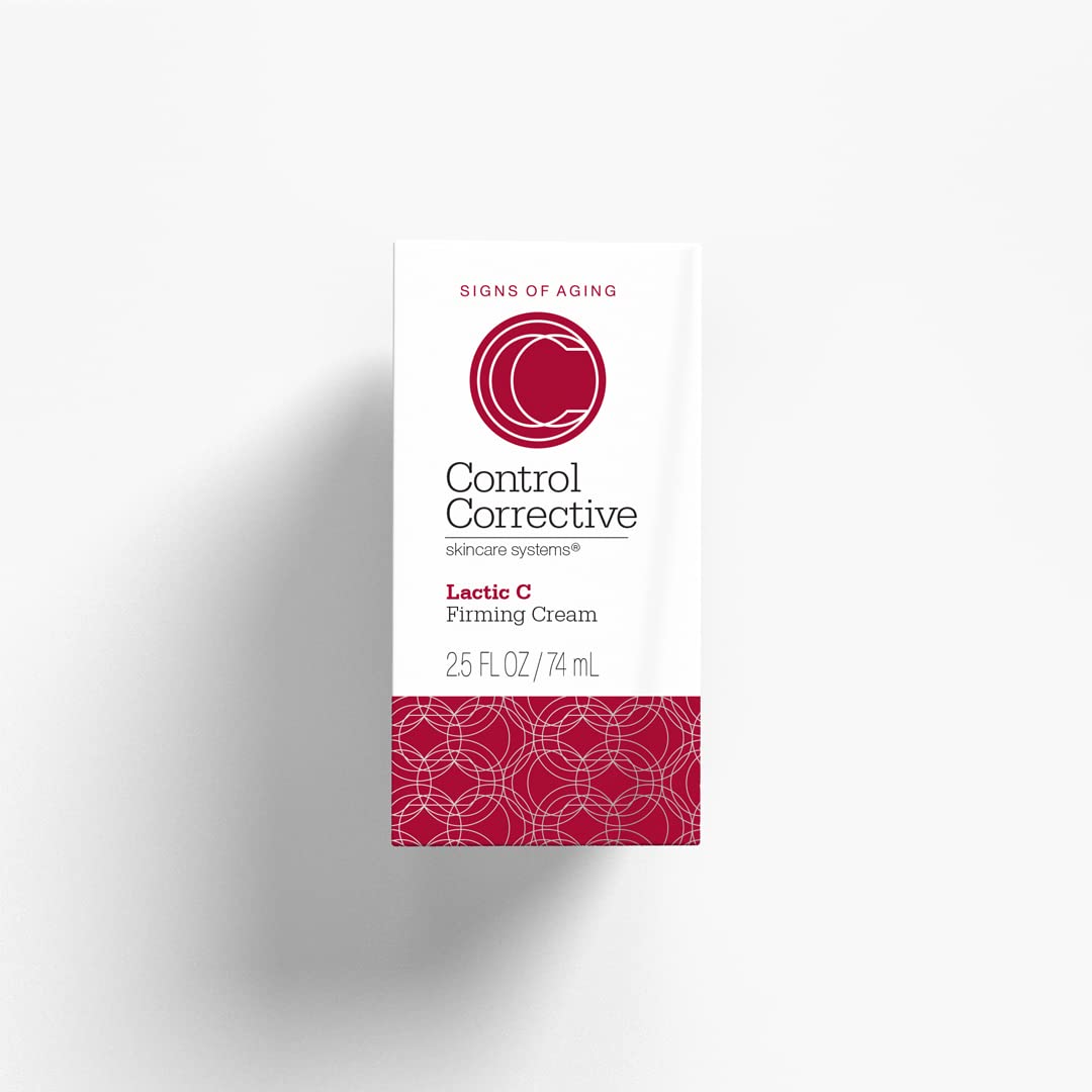 CONTROL CORRECTIVE SKIN CARE SYSTEMS Lactic-C Firming Cream – 5% Lactic Acid, Vitamin C, 2.5 oz