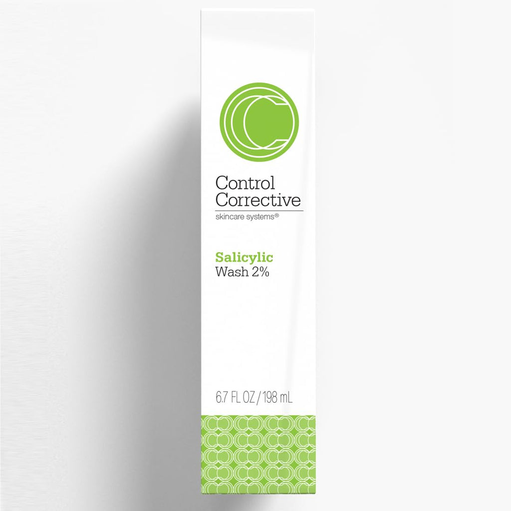 CONTROL CORRECTIVE Salicylic Wash 2% - 6.7 oz | Gentle Gel Cleanser for Oily, Acne-Prone Skin