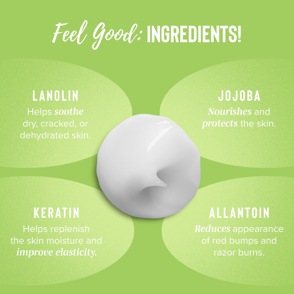 Coochy Shave Cream – Moisturizing Shave Lotion with Key Lime Pie Scent | Rash-Free Hydration