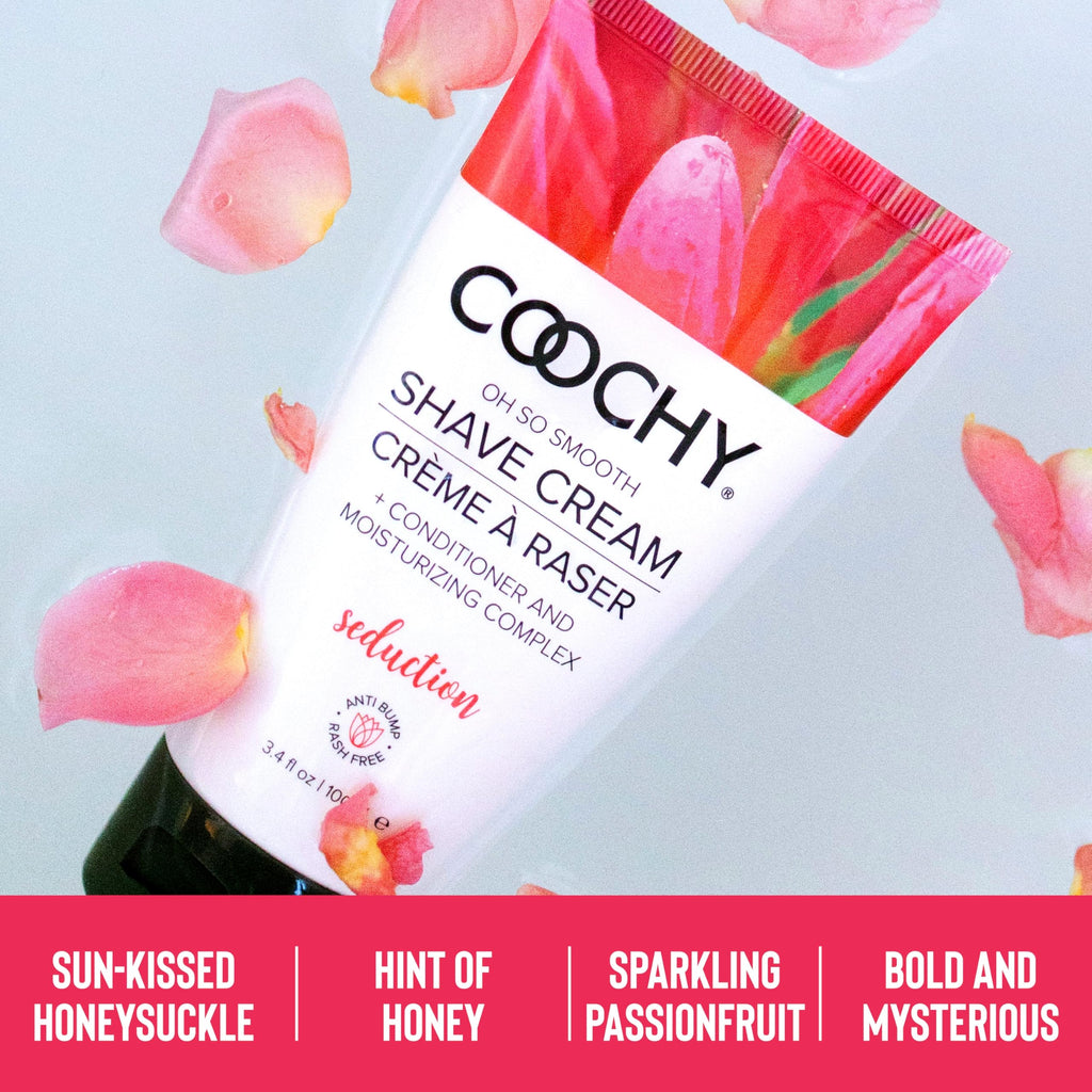 Coochy Shave Cream – Moisturizing Shaving Lotion for Bikini, Underarms & Legs | 12.5 oz