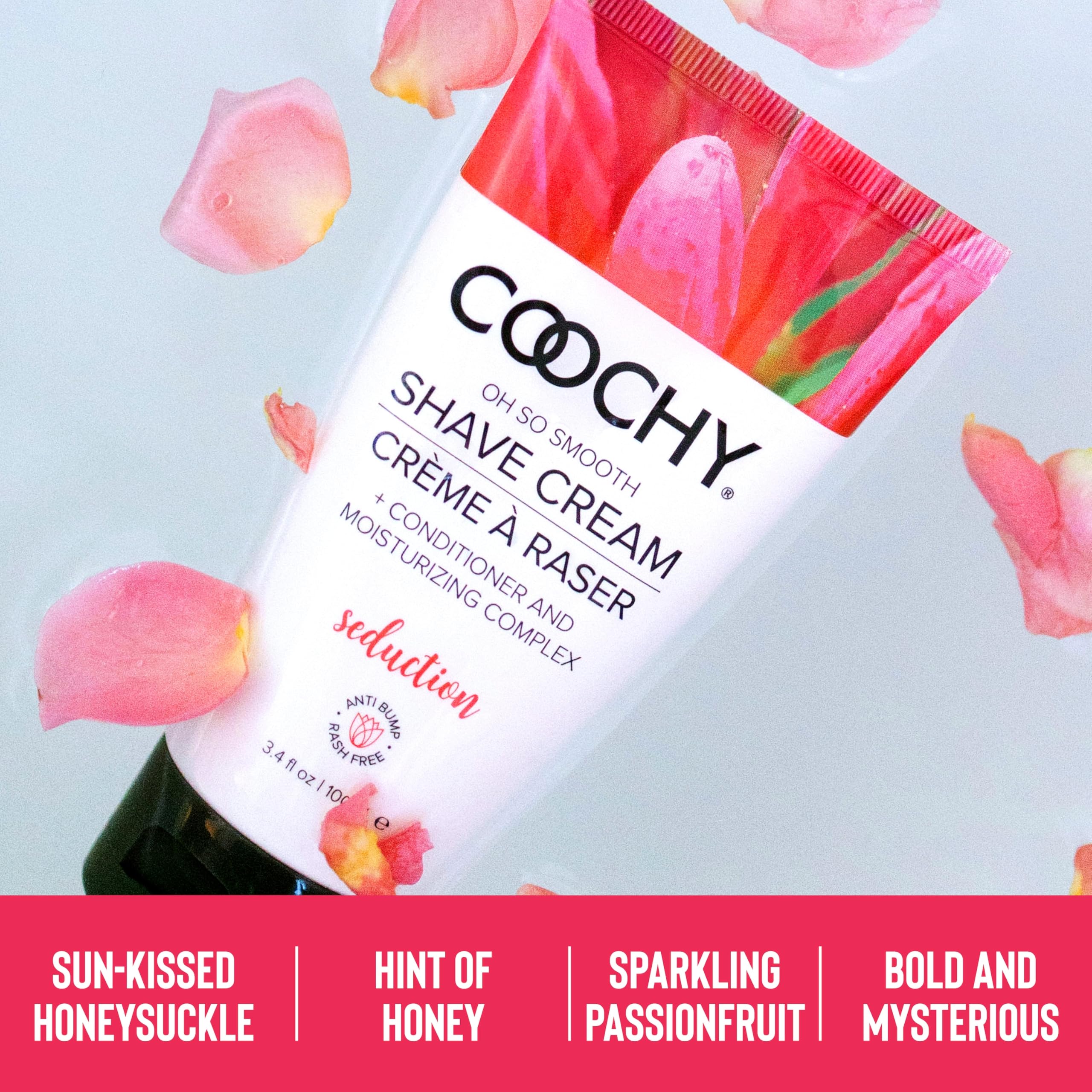Coochy Shave Cream – Moisturizing Shaving Lotion for Bikini, Underarms & Legs | 12.5 oz
