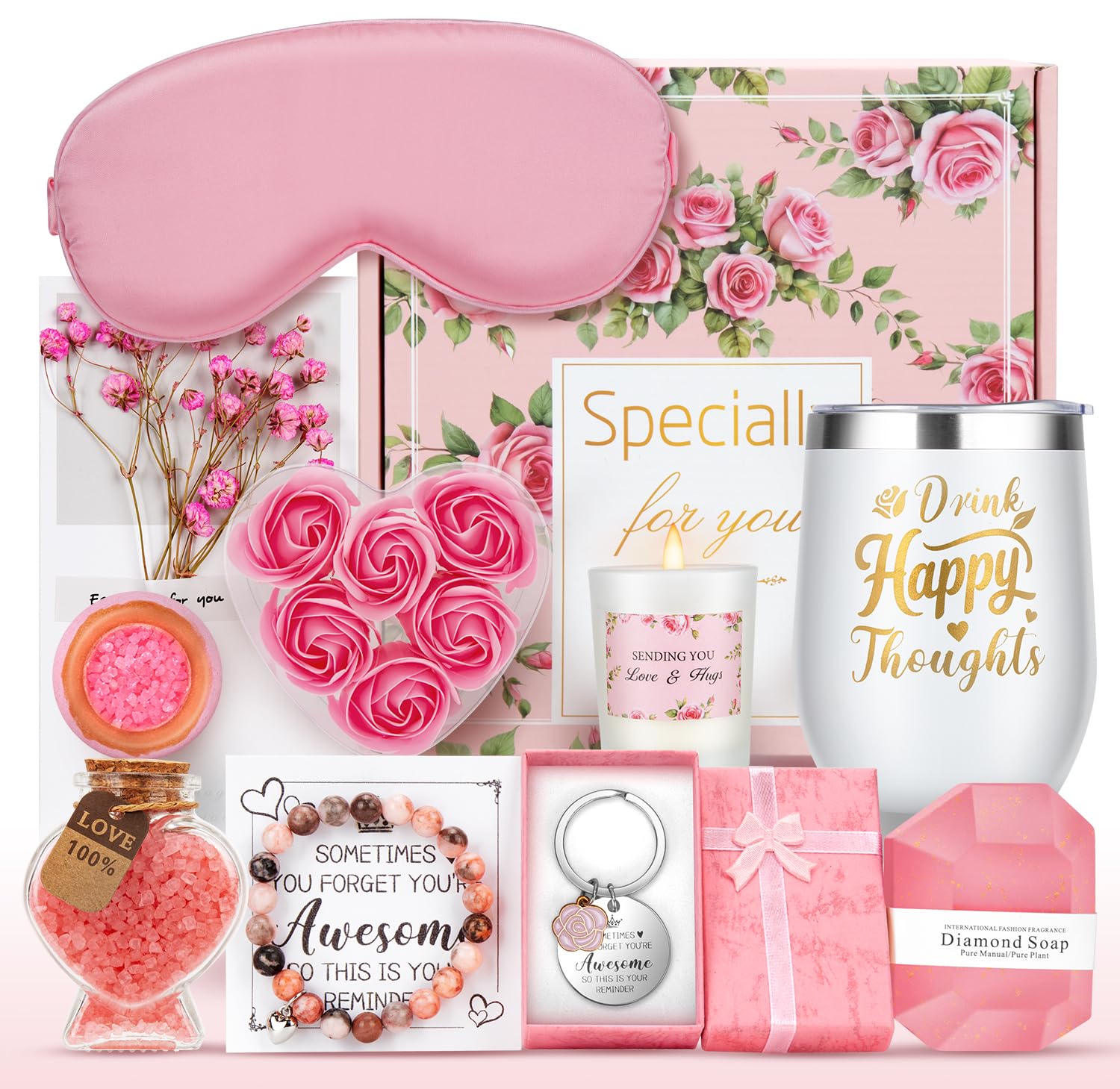 Copetlife Spa Gift Basket for Women – Birthday & Self-Care Gift Set