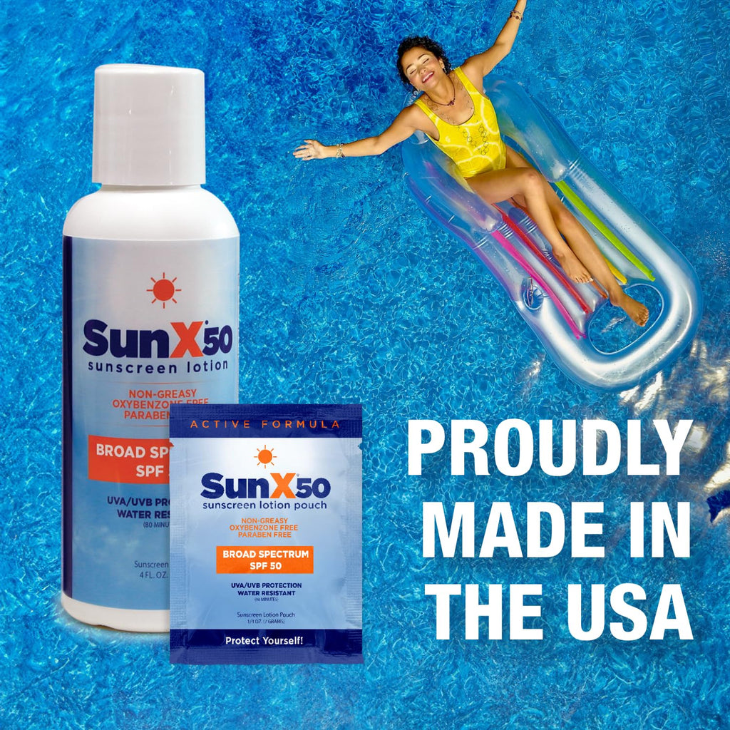 CoreTex Sun X 50 SPF Sunscreen Lotion Refill Bag – 25.4oz, Oil-Free, No White Cast, 80-Minute Water Resistant