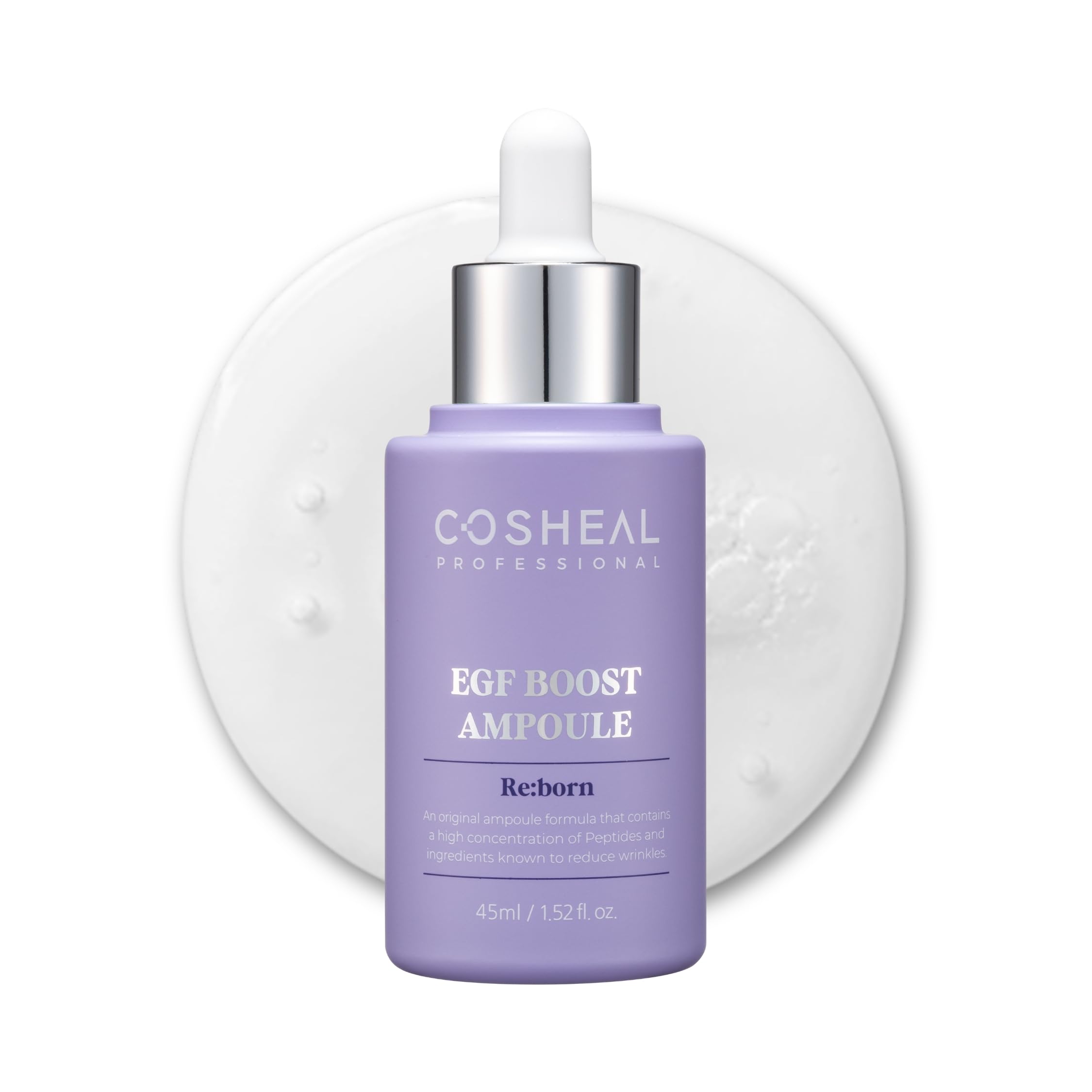COSHEAL EGF Boost Ampoule – Skin-Firming Peptide Serum (1.52 fl oz)