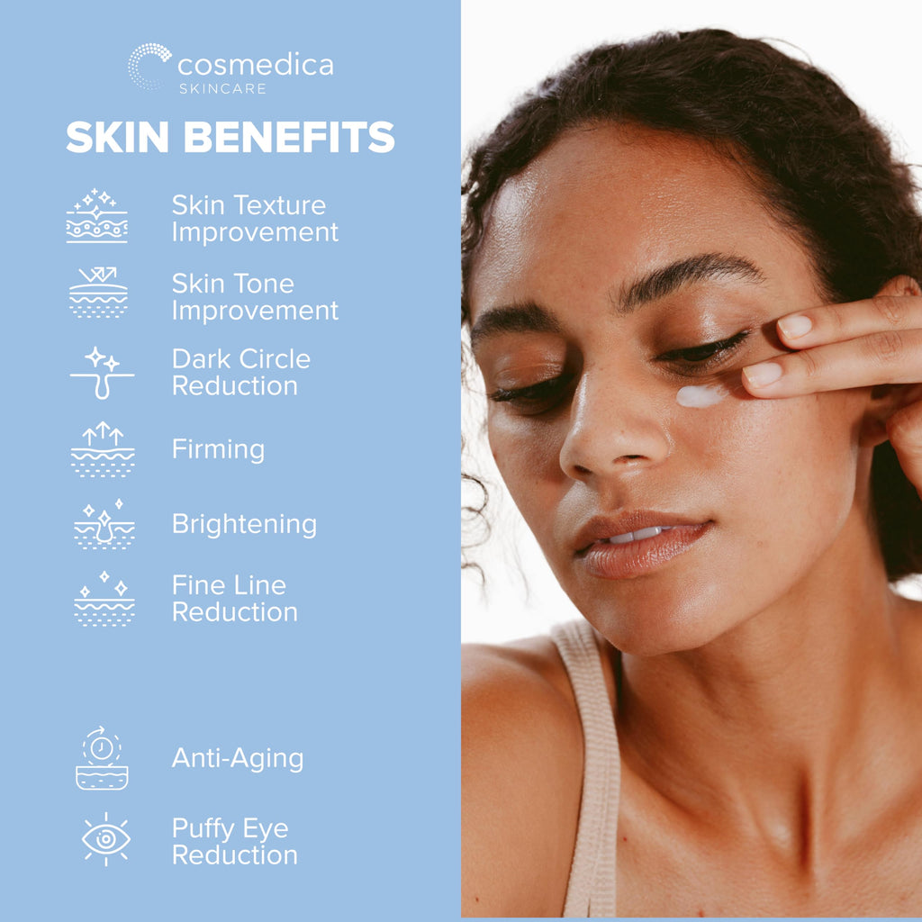 Cosmedica Skincare Multi-Active Hydrating Night Cream - Overnight Moisturizer with Hyaluronic Acid, Organic Shea, Glycolic Acid & Vitamin E 2 oz