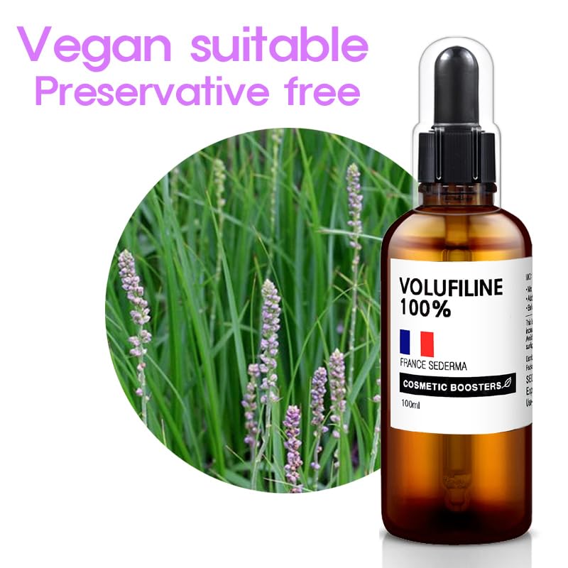 Volufiline 100ml Cosmetic Ingredient by Cosmetic Boosters – 100% Pure Volufiline, France SEDERMA, For Face & Body