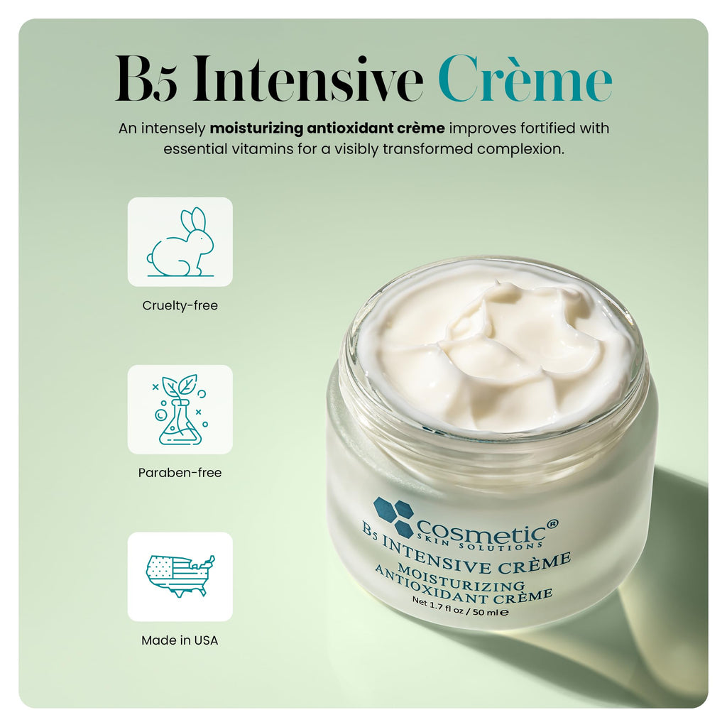 Cosmetic Skin Solutions B5 Intensive Crème – Hydrating Day & Night Moisturizer