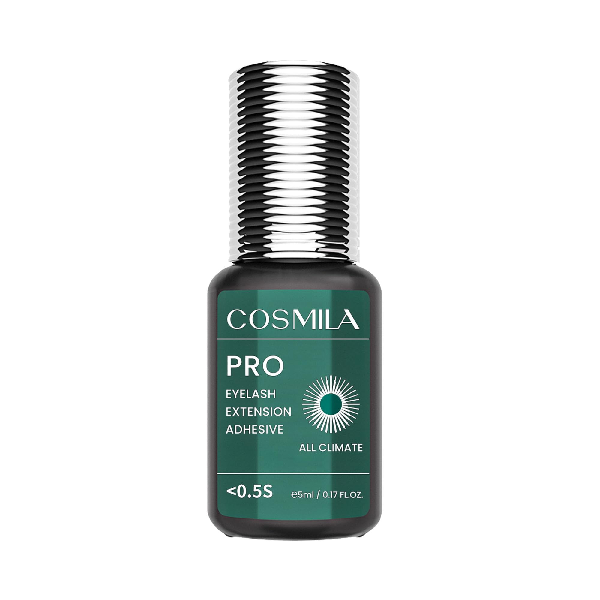 COSMILA Pro Eyelash Extension Glue – HQ Free, 99.8% Japan Monomer, All-Climate, 8 Weeks Retention – 5ml