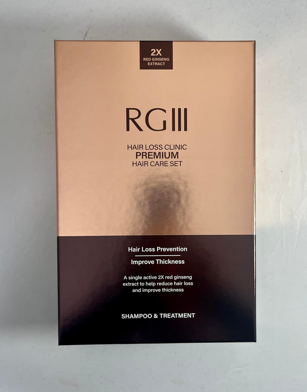 COSMOCOS RG3 Premium Shampoo & Treatment Set — 2x Red Ginseng Hair Loss Prevention