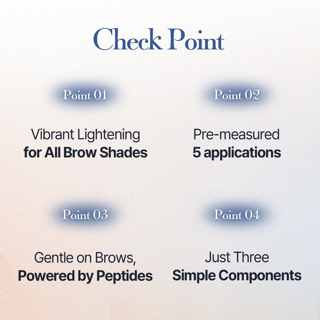 COSNORI Easy Brow Tone Changer – Gentle At-Home Brow Lightening in 2–3 Minutes