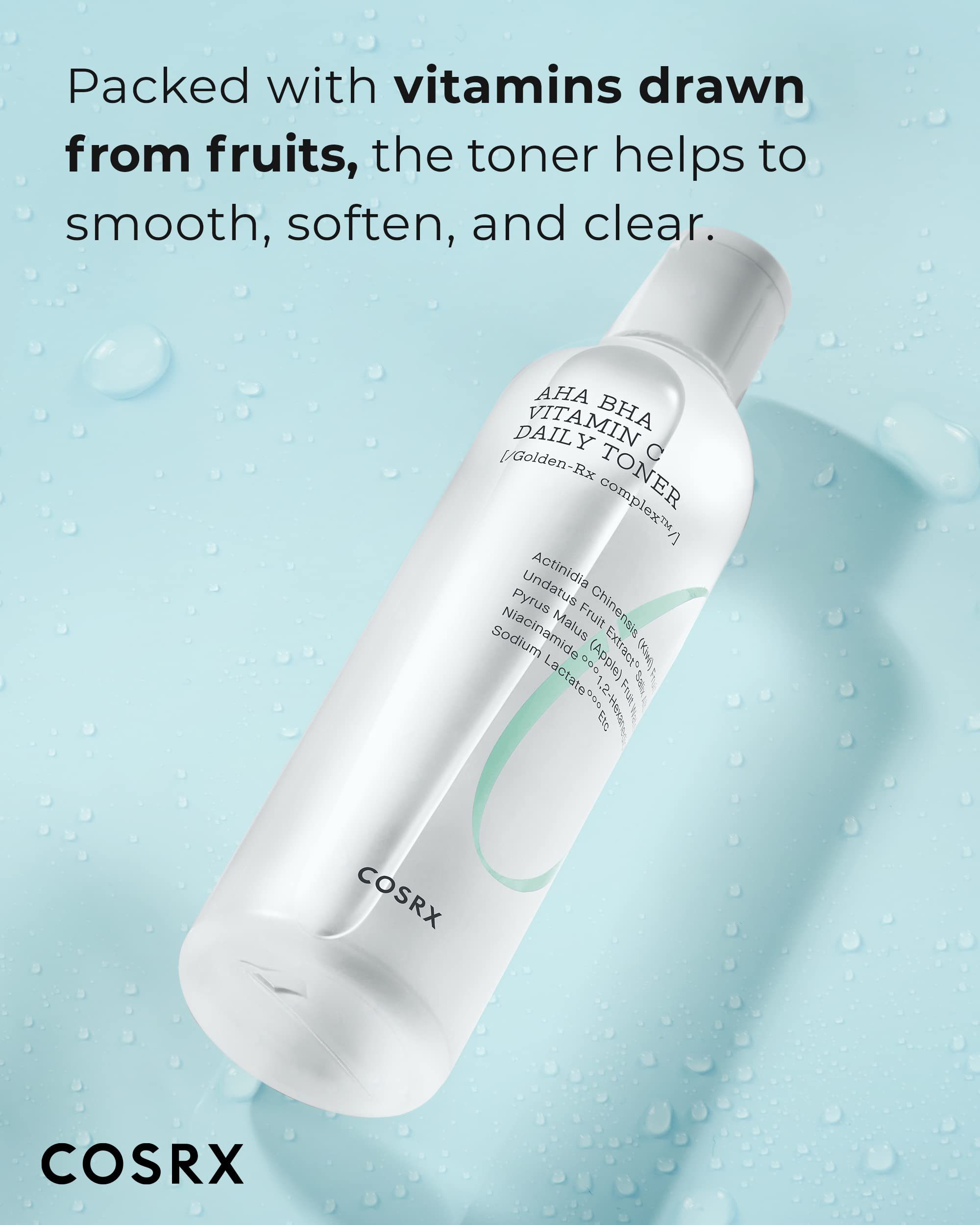 COSRX ABC Daily Toner - AHA BHA Vitamin C Exfoliating Toner 150ml
