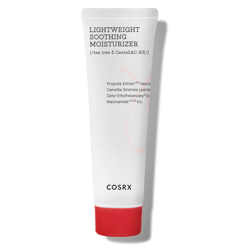 COSRX AC Collection Lightweight Soothing Moisturizer – 80ml, Aloe Vera 71.2%, Oil-Free