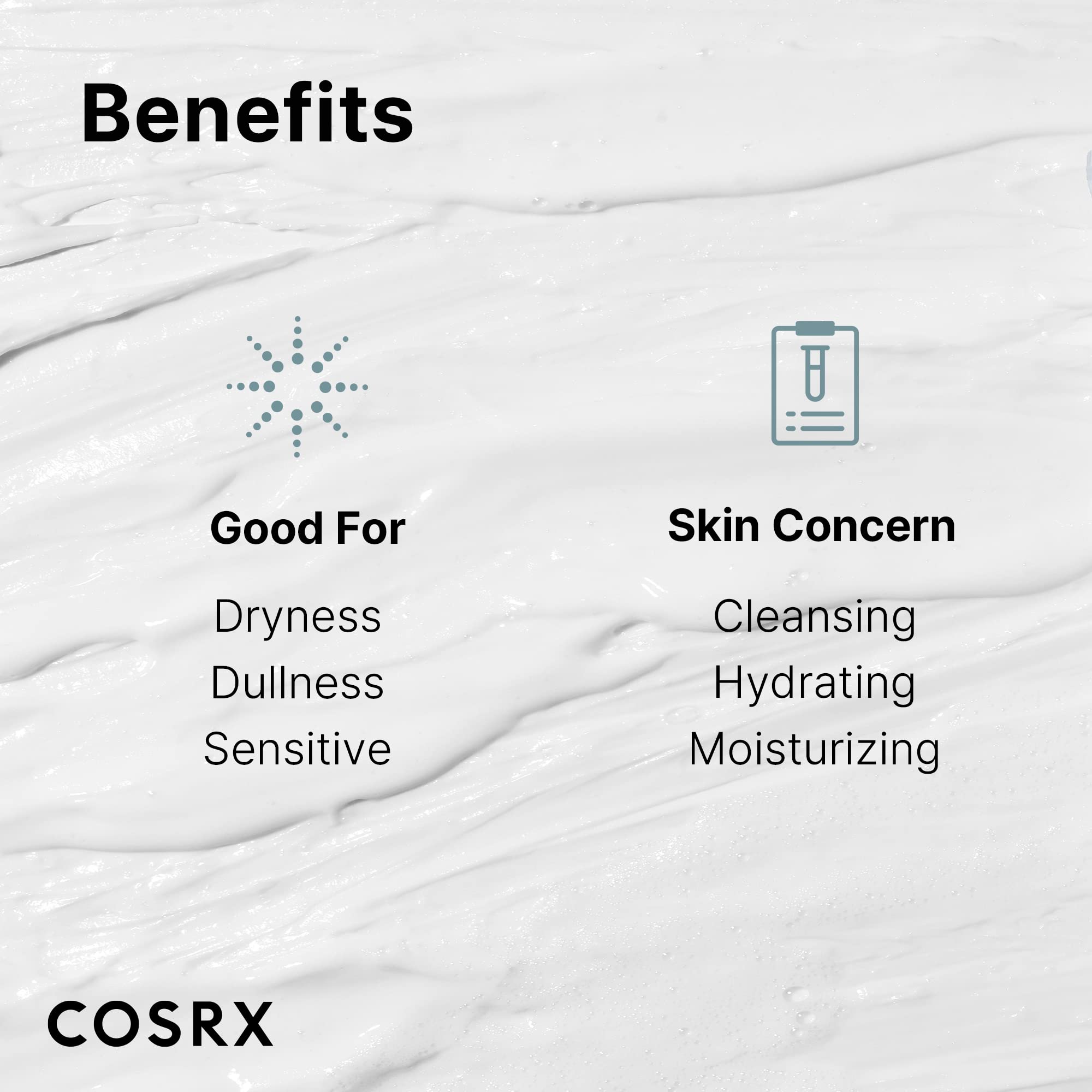 COSRX Hydrium Triple Hyaluronic Moisturizing Cleanser - Daily Hydration & Gentle Cleansing (150 ml)