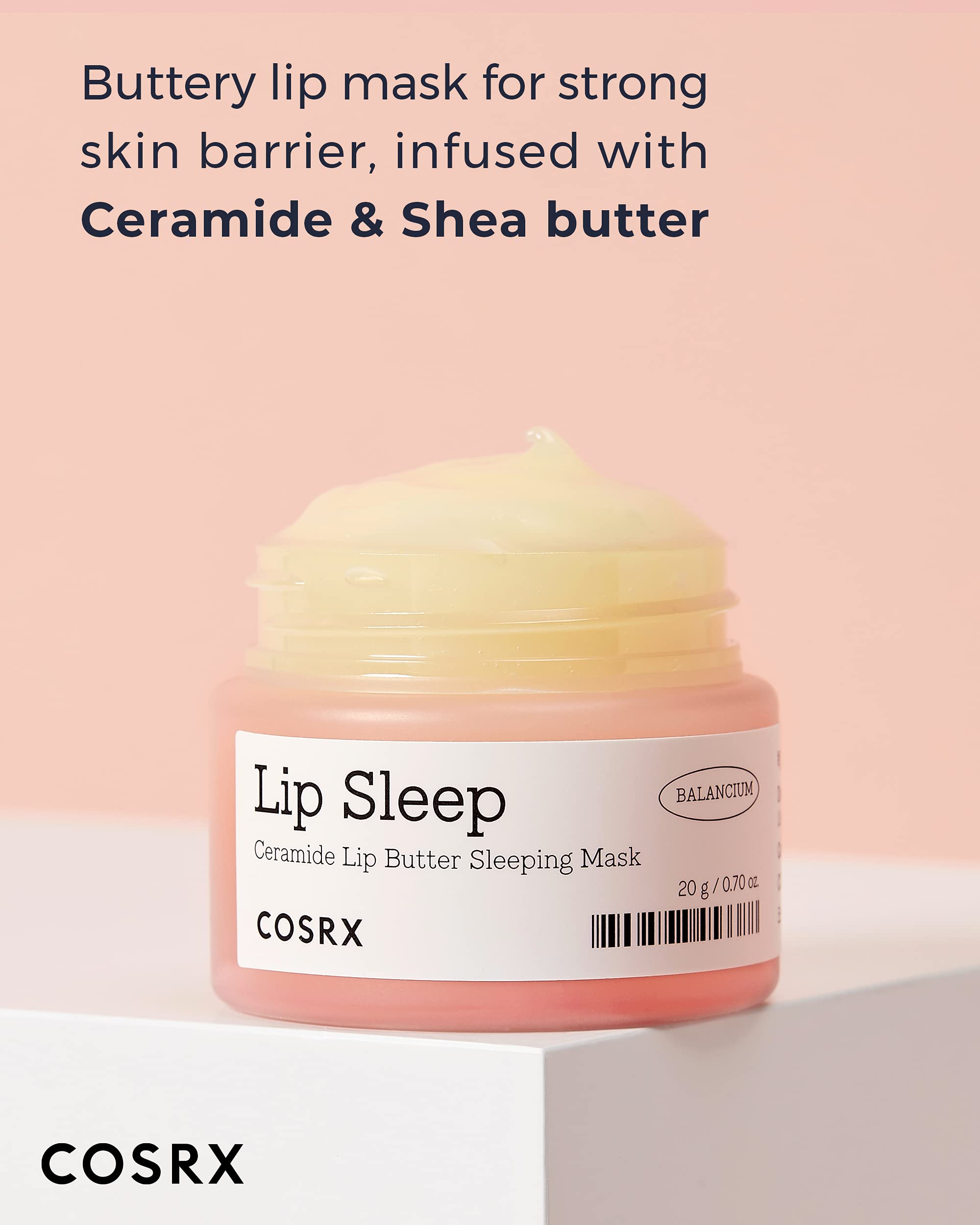 COSRX Lip Care Balm – Overnight Lip Moisturizer with Ceramide and Shea Butter