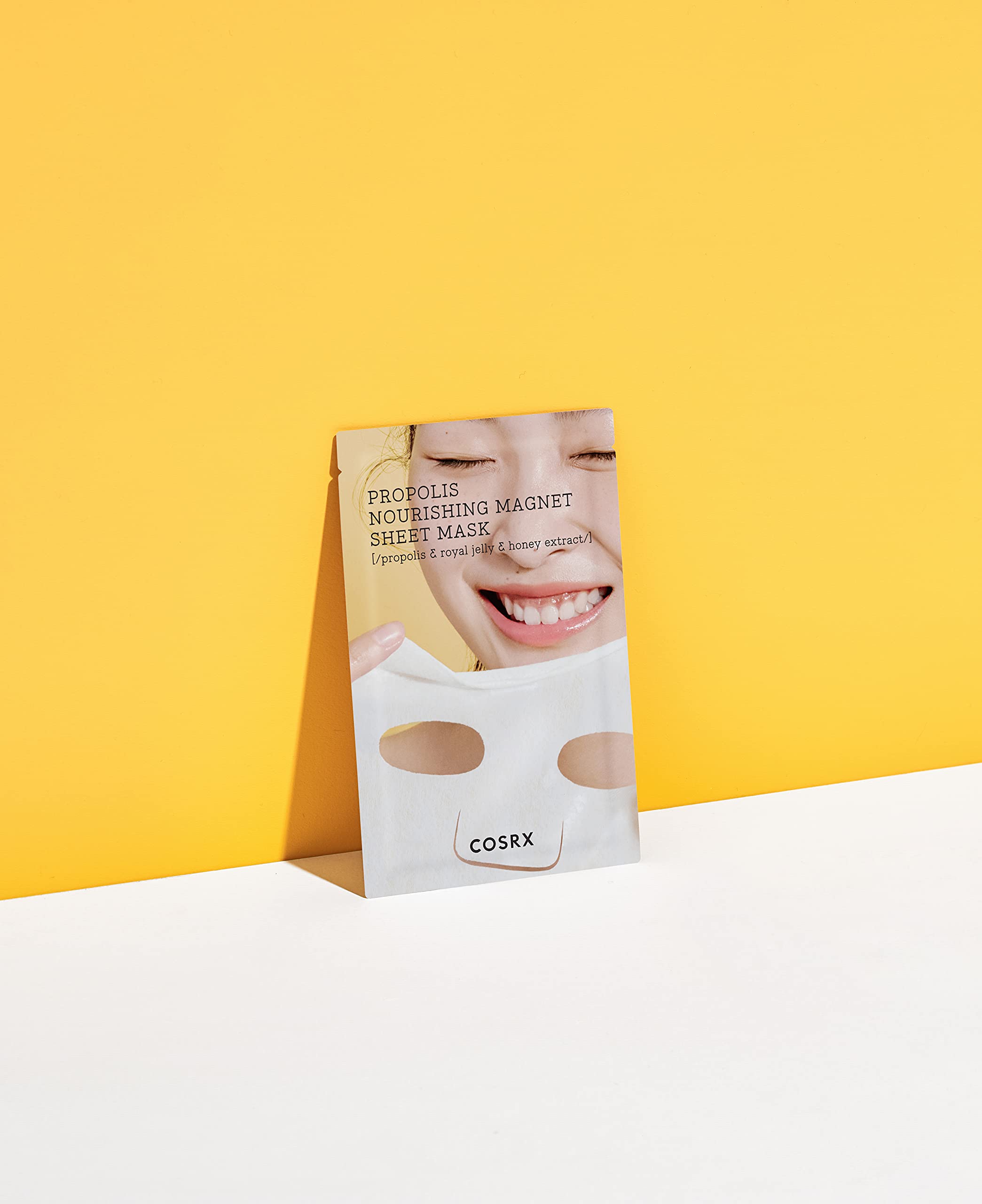 COSRX Propolis Nourishing Sheet Mask – Soothing Honey Serum, Deep Moisture, 10 Sheets | Korean Skincare