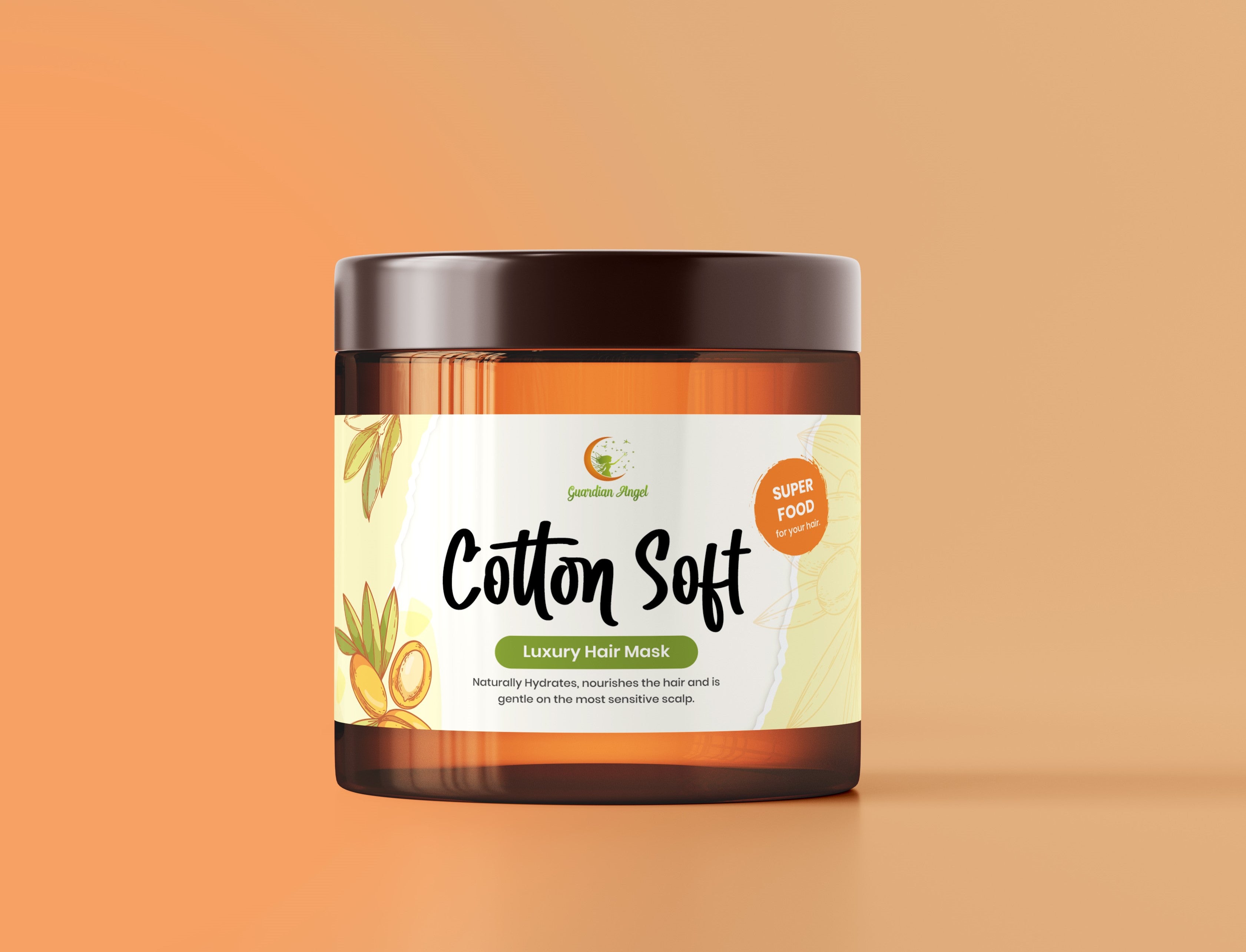 Cotton Soft Hair Mask 250ml - Hair Super-Food