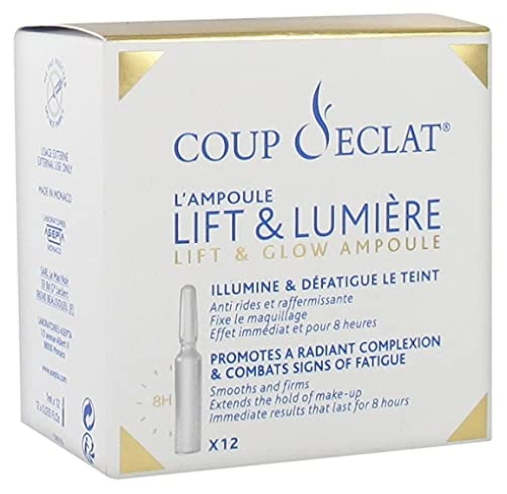 Coup d'Eclat Instant Lifting Ampoules – Set of 12 x 1ml