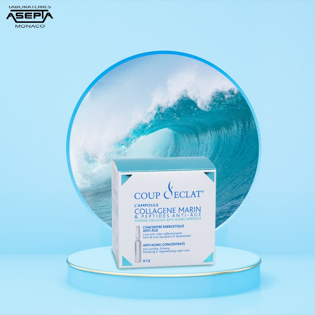 Coup d'Eclat Marine Collagen Ampoules – Hydrating Skin Serum