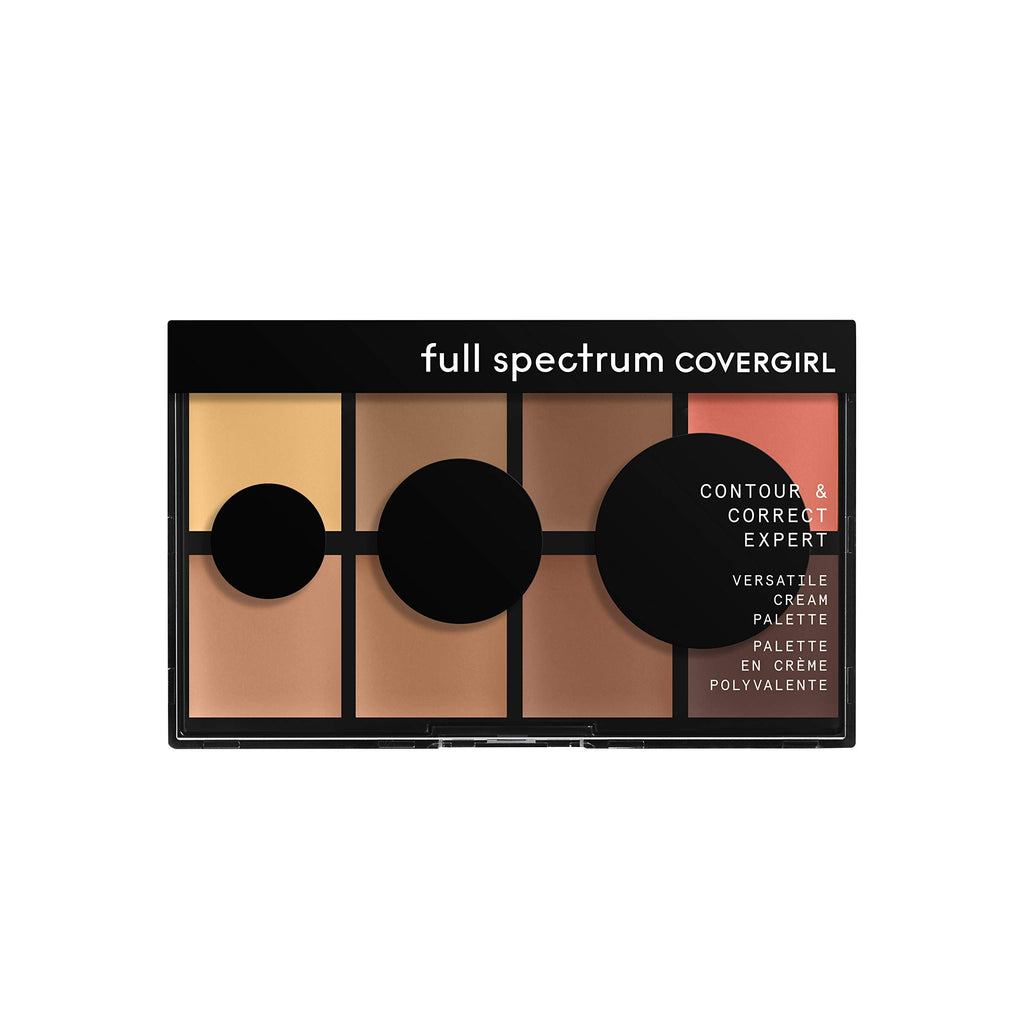 COVERGIRL Contour & Correct Expert Cream Palette Universal – 0.26 oz