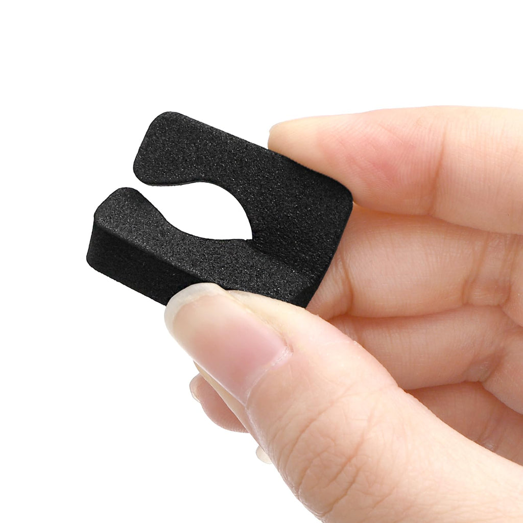 Covzoe 1000-Piece Soft EVA Toe Spacers for Pedicure - Bulk Toe Dividers
