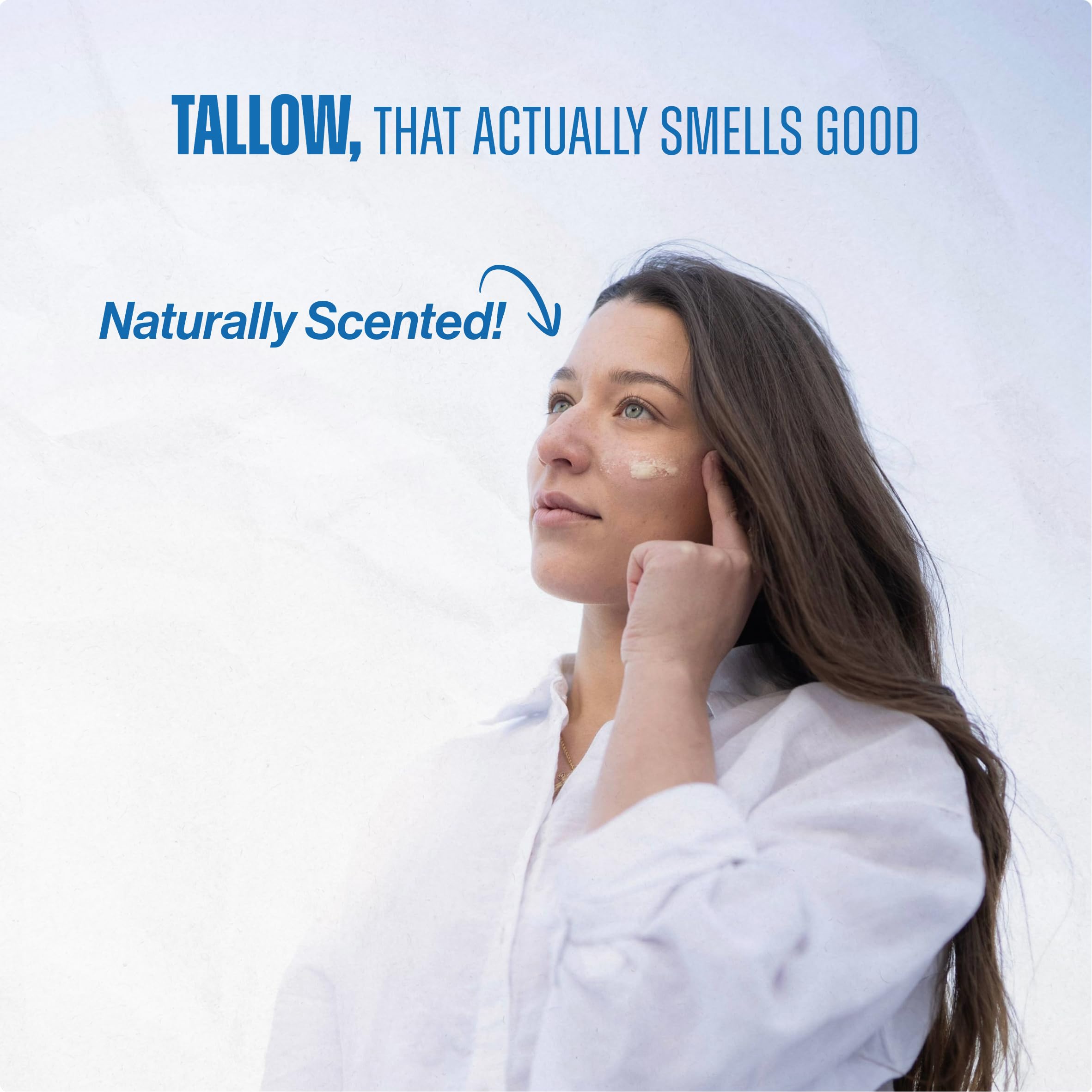 COW GUYS Original Tallow Balm for Face | Grass-Fed Beef Tallow Skincare