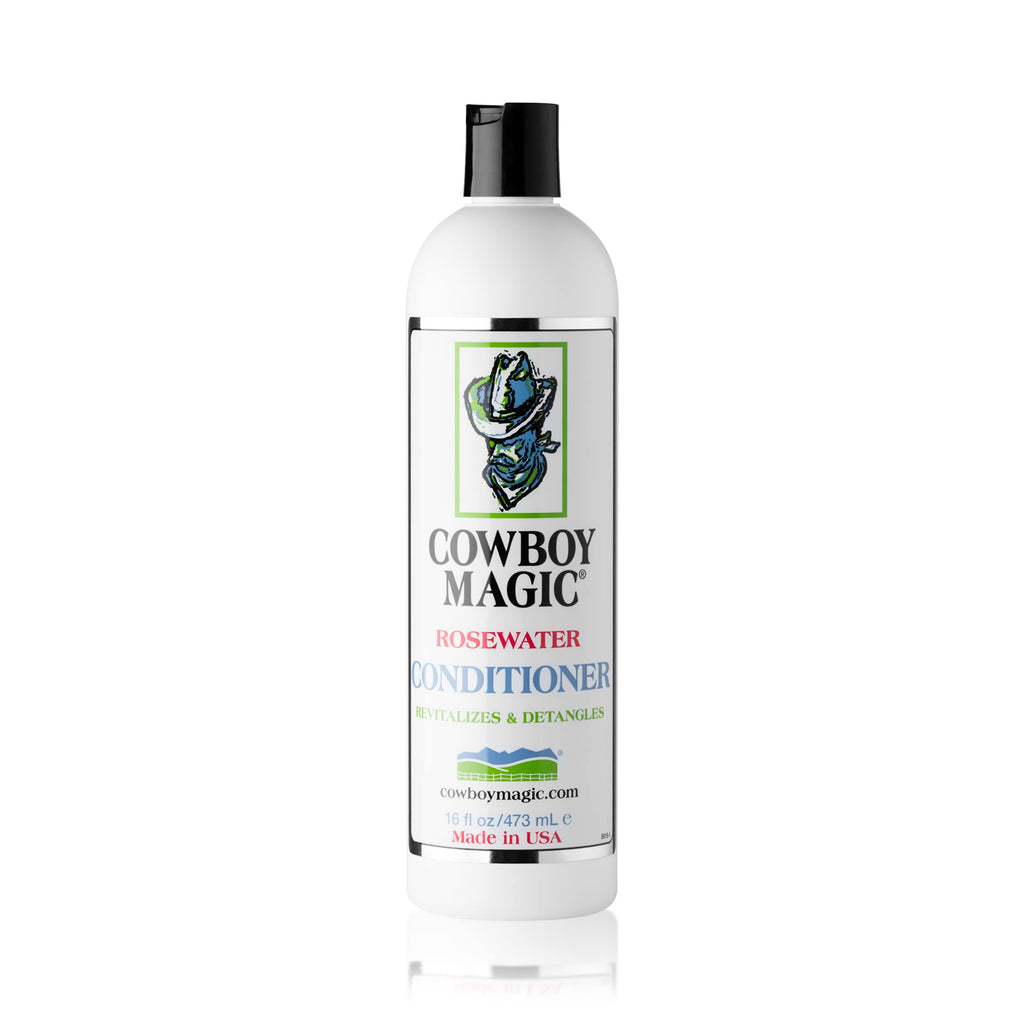 Cowboy Magic Shampoo, Detangler & Conditioner Set – 16 oz Each for Horse, Human & Dog