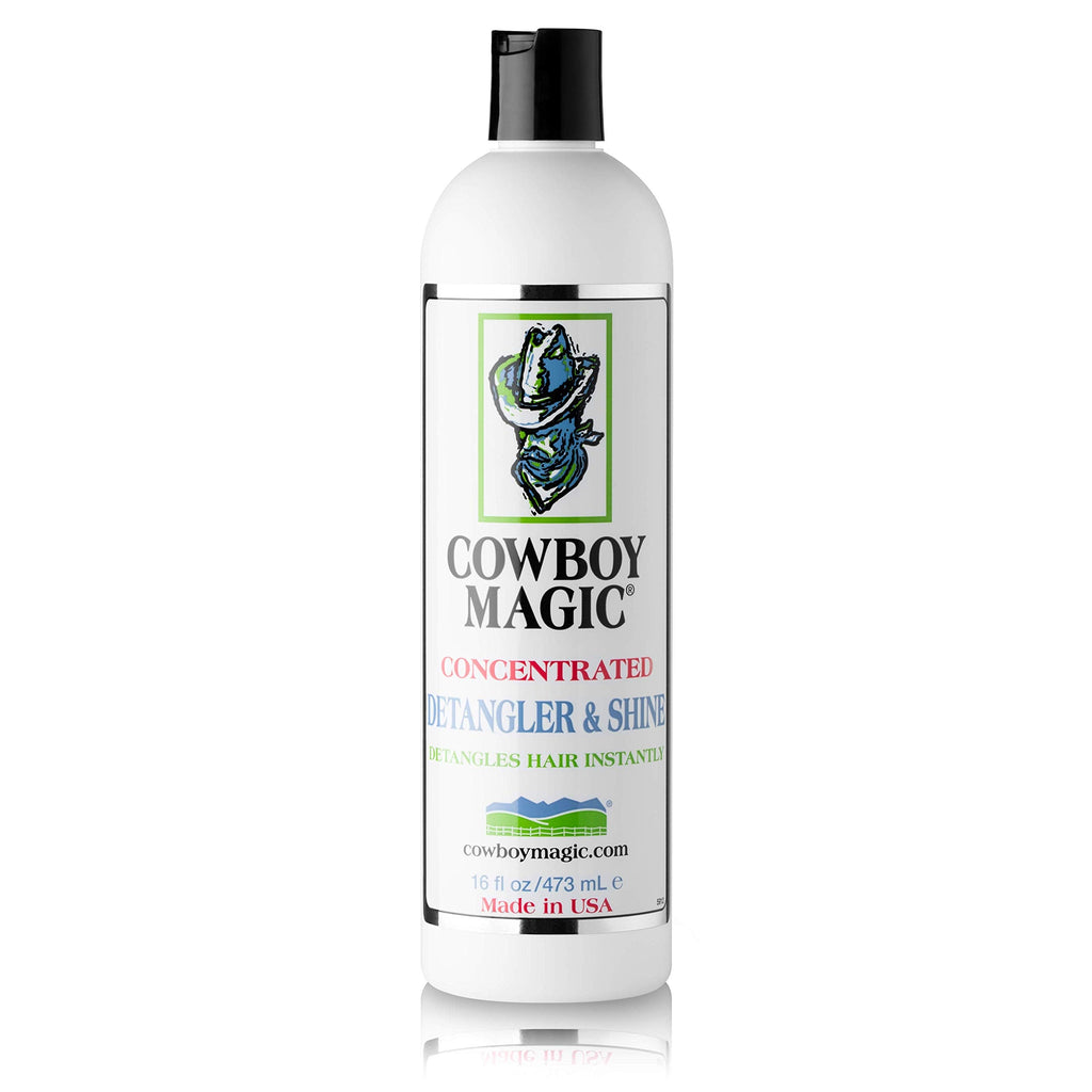 Cowboy Magic Shampoo, Detangler & Conditioner Set – 16 oz Each for Horse, Human & Dog