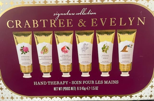 Crabtree & Evelyn Signature Hand Therapy Collection — 6-Piece Gift Set