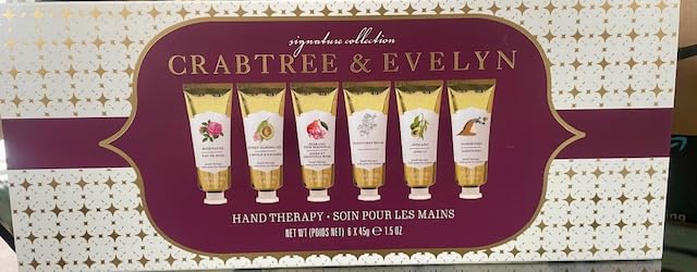 Crabtree & Evelyn Signature Hand Therapy Collection — 6-Piece Gift Set