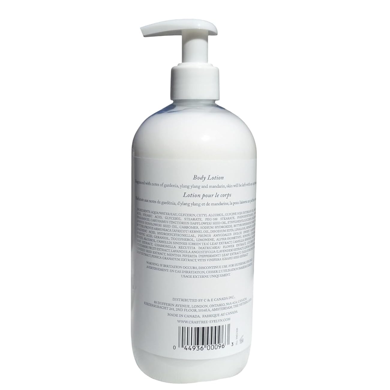 Crabtree & Evelyn Wisteria Body Lotion 16.9 oz – Deep Hydration with Shea & Botanicals