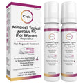 C'rcle Minoxidil 5% Foam for Women – Hair Regrowth & Thinning Hair Solution (4-Month Supply)