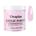 Creaglam Acrylic Powder 120g | No Lamp Needed for Nail Extensions | Bubble-Free Formula