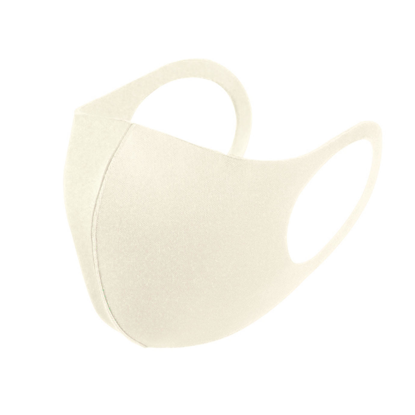 6 Pack Cream Ivory Reusable Fabric Face Masks Covering Washable Adult Size