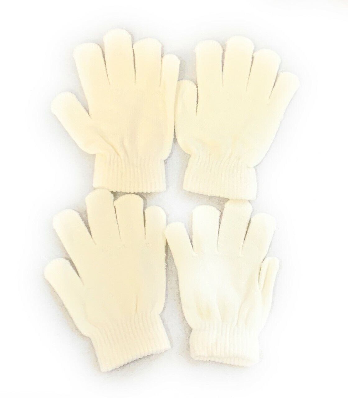 2 x Pair Set Multipack School Uniform Gloves for Kids Childrens