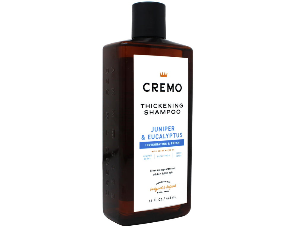 Cremo Barber Grade Juniper & Eucalyptus Thickening Shampoo – 2-Pack