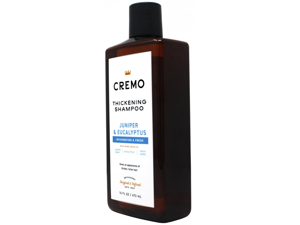 Cremo Barber Grade Juniper & Eucalyptus Thickening Shampoo – 2-Pack