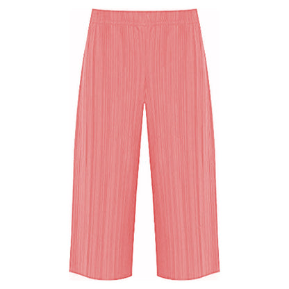 ROCKTHOSECURVES CRINKLE PLEATED ELASTIC WAIST TROUSERS