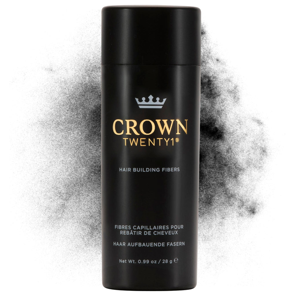 CROWN Hair Building Fibers (28g) – Instant Thick Look, 13 Shades | CROWN TWENTY1