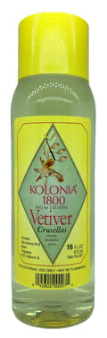 Crusellas Legitima Kolonia 1800 Vetiver Cologne - Calming Vetiver, USA Made