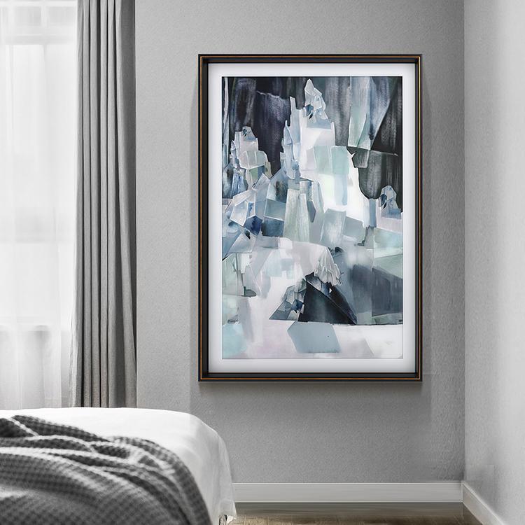 Crystal Framed Wall Art Print 70*100cm