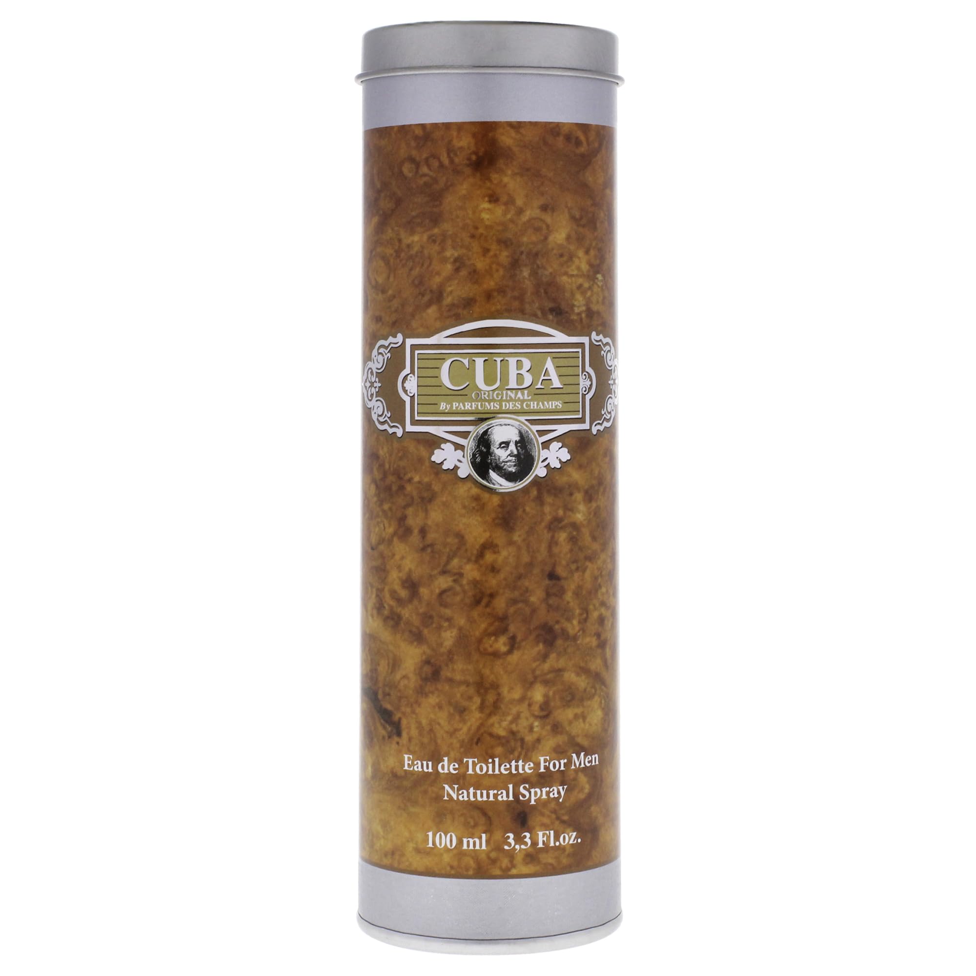 Cuba Blue by Cuba for Men – 3.4 Ounce EDT Spray