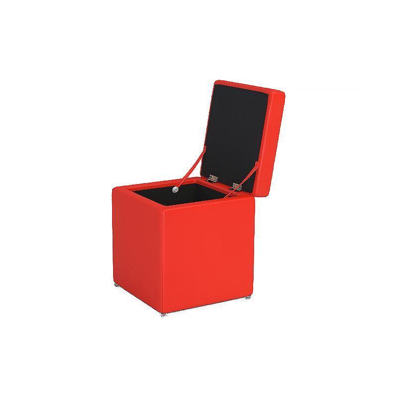 Cube Footstool With Storage